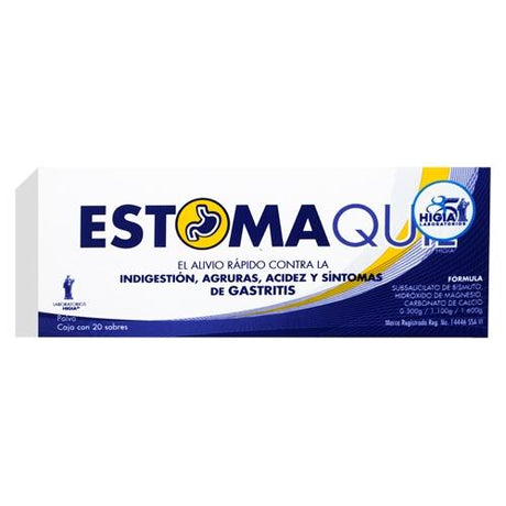 Estomaquil Polvo 3.5 Gr Con 20 Sobres