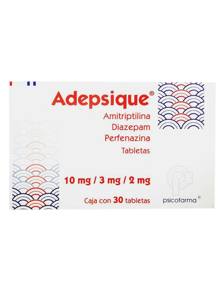 Adepsique 10 Mg Con 30 Tabletas