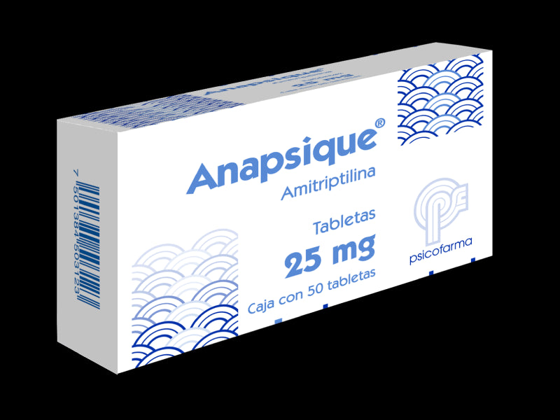 Anapsique 25 Mg Con 50 Tabletas