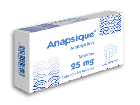 Anapsique 25 Mg Con 50 Tabletas