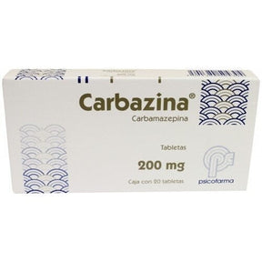 Carbazina 200 Mg Con 20 Tabletas