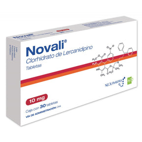 Novali 10 Mg Con 30 Tabletas