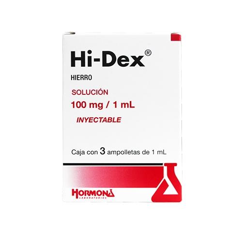 Hi-Dex 1 Ml Con 3 Ampulas – Farmacia Herrera