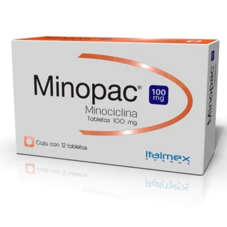 Minopac 100 Mg 1Con 2 Tabletas
