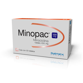 Minopac 100 Mg Con 30 Tabletas