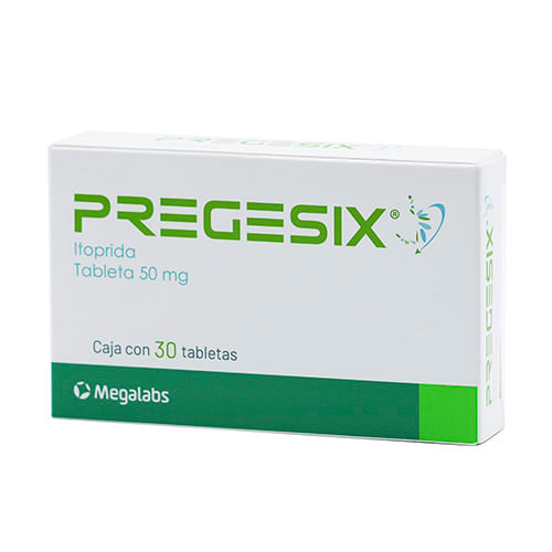 Pregesix 50 Mg Con 30 Tabletas