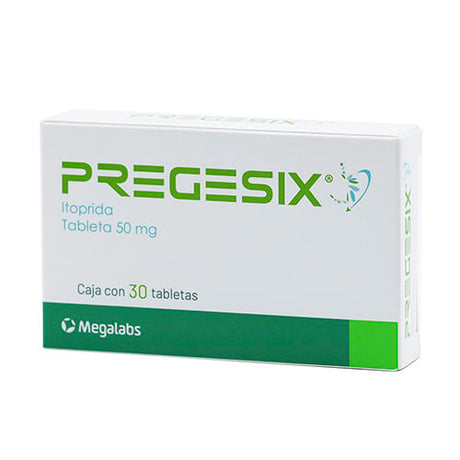 Pregesix 50 Mg Con 30 Tabletas