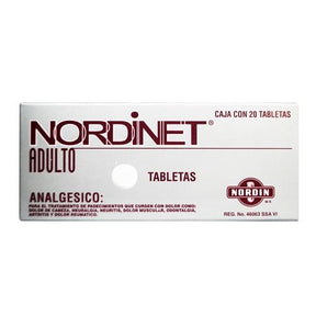 Nordin Nordinet Adto Con 20 Tabletas
