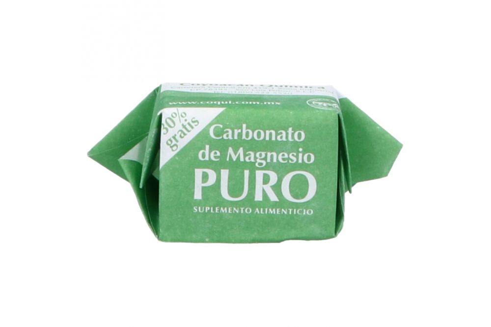 Carbonato De Magnesio Puro 7 Gr Coyoacan