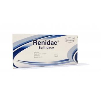 Sulindaco Renidac 200 Mg Con 20 Tabletas