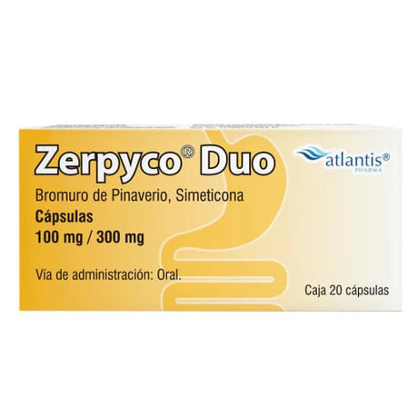 Zerpyco-Duo 100 Mg / 300 Mgcon 20 Capsulas