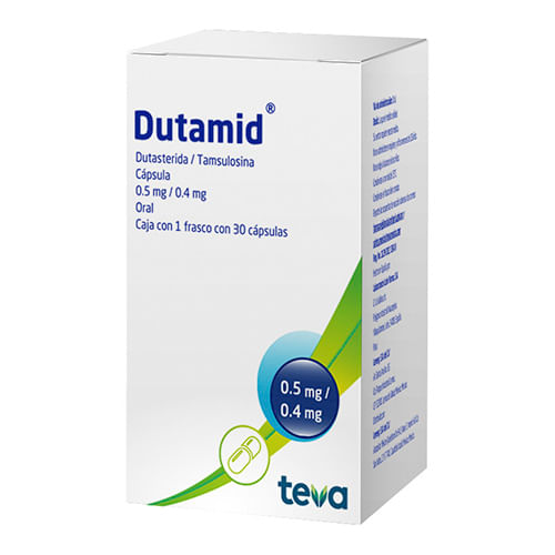 Dutamid 0.5 Mg / 0.4 Mg Con 30 Capsulas