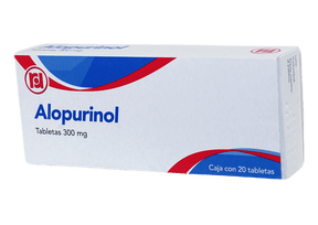Alopurinol 300 Mg Con 20 Tabletas Bioresearch