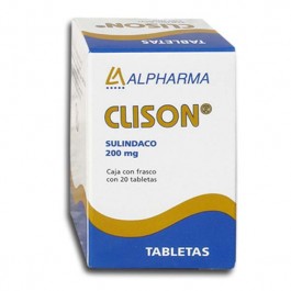 Sulindaco Clison 200 Mg Con 20 Tabletas