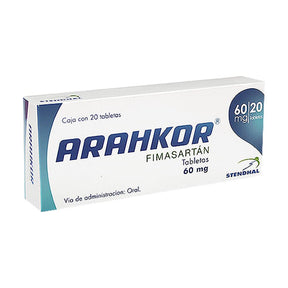 Arahkor 60 Mg Con 20 Tabletas