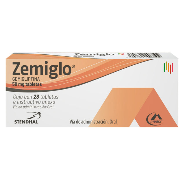 Zemiglo 50 Mg Con 28 Tabletas