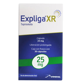 Expliga Xr 25 Mg Con 30 Capsulas