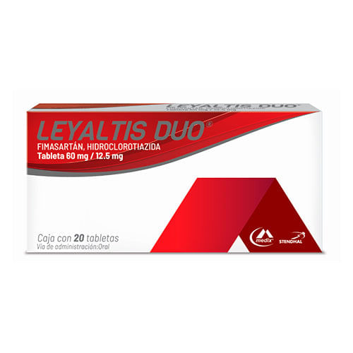 Leyaltis Duo 60 / 12.5 Mg Con 20 Tabletas