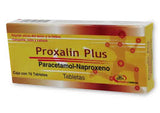 Paracetamol Naproxeno Proxalin Plus 300 / 250 Mg Con 16 Tabletas