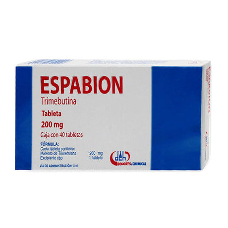 Trimebutina Espabion 200 Mg Con 40 Tabletas