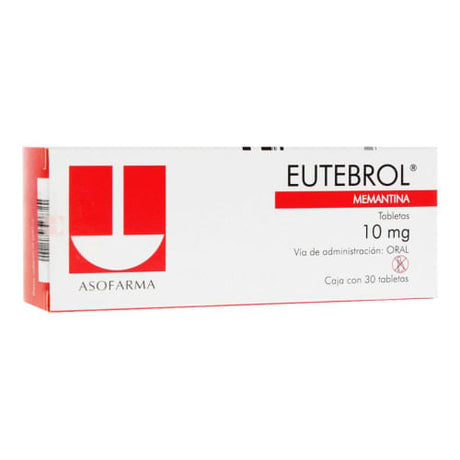 Eutebrol 10 Mg Con 30 Tabletas