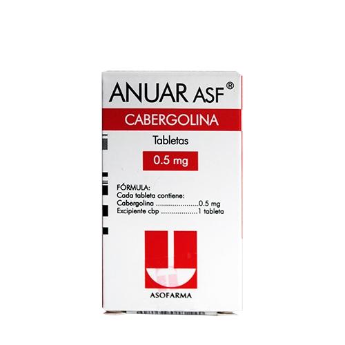 Anuar Asf 0.5 Mg Con 4 Comprimidos