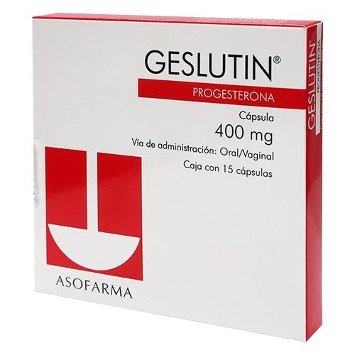 Geslutin 400 Mg Con 15 Capsulas