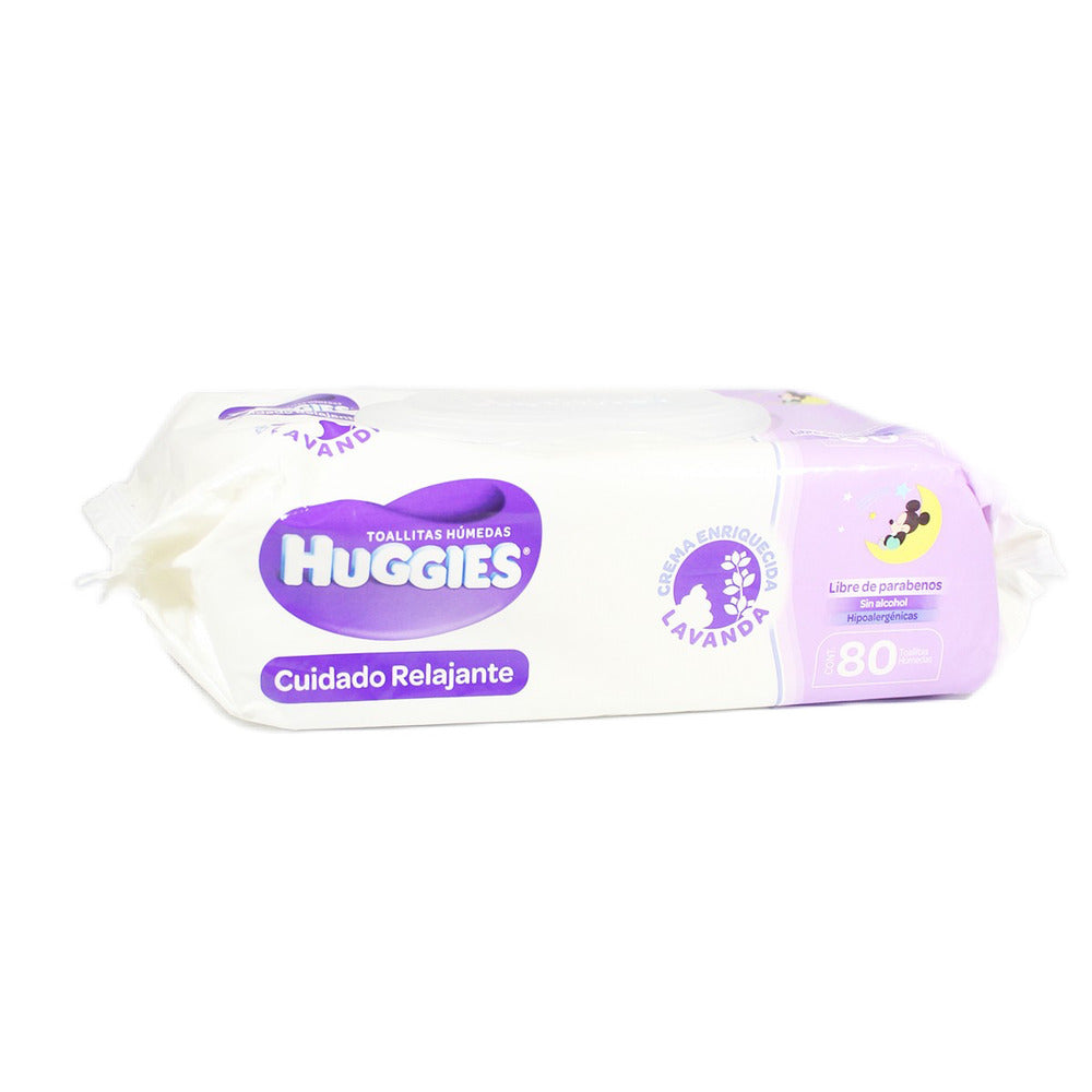 Huggies Relajante Toalla Hume Cremac 80