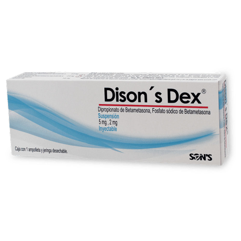 Dison S Dex 5 Mg,2 Mg Iny