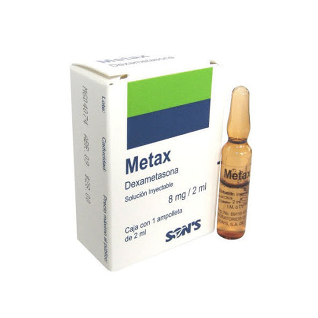 Dexametasona Metax 1 Ampulas 2 Ml