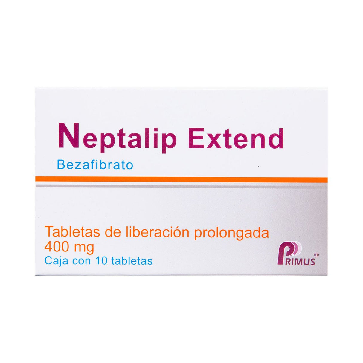 Neptalip Extend 400 Mg Con 10 Tabletas