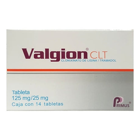 Valgion Clt 125 Mg / 25 Mg Con 14 Tabletas