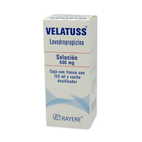 Levodropropizina Velatuss Solución 600 Mg Frasco 120 Ml