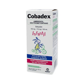 Ambroxol Dextrometorfano Cobadex Solución Inf 150 / 113 Mg / 100 Ml Frasco 120 Ml
