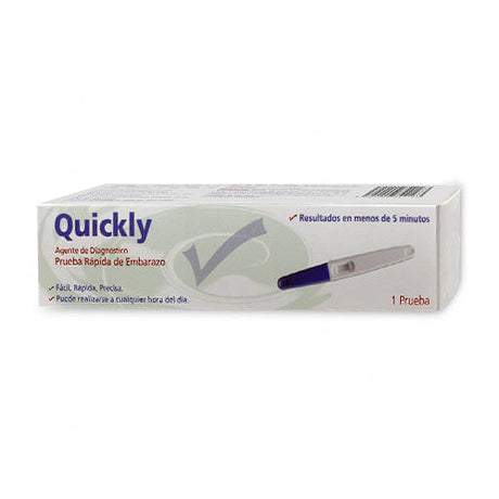 Prueba Rapida De Embarazo Quickly Con 1 Pieza