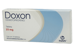 Dexketoprofeno Doxon 25 Mg Con 10 Tabletas