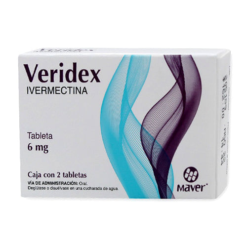 Ivermectina Veridex 6 Mg Con 2 Tabletas
