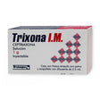 Ceftriaxona Trixona Im Solución Inyectable 1 G / 3.5 Ml Con 1 Frasco Ampulas