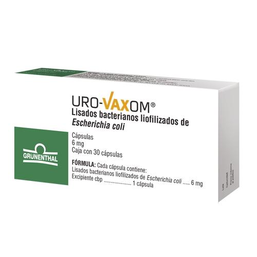 Uro-Vaxon 6 Mg Con 30 Capsulas