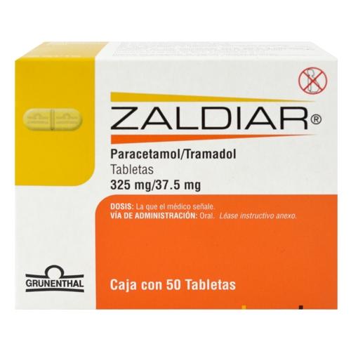 Zaldiar 325 / 37.5 Mg Con 50 Tabletas