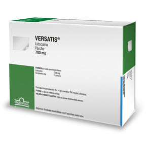 Versatis 700 Mg 3 Con 5 Sobres Parches