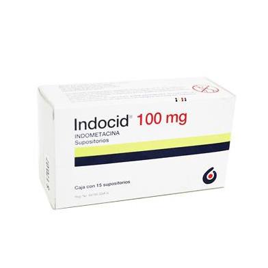 Indocid 100 Mg Sup Con 15