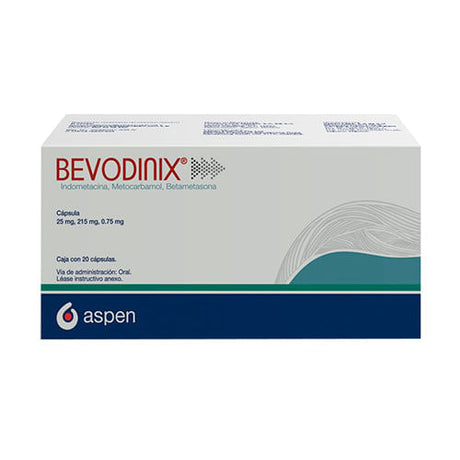 Bevodinix 25 / 215 / 0.75 Mg Con 20 Capsulas