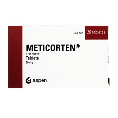 Meticorten 50 Mg Con 20 Tabletas – Farmacia Herrera