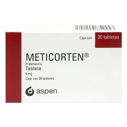 Meticorten 5 Mg Con 30 Tabletas