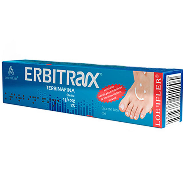 Terbinafina Erbitrax Crema 1% Tubo 15 G