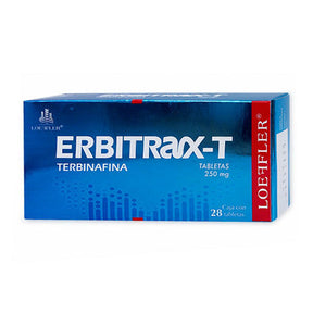 Terbinafina Erbitrax T 250 Mg Con 28 Tabletas