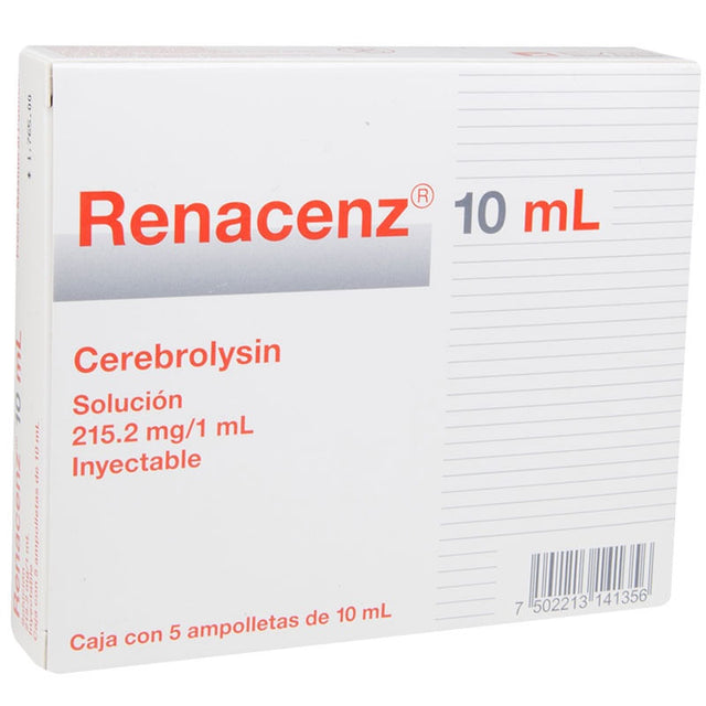 Renacenz Solución Inyectable 10 Ml Ampulas Con 5