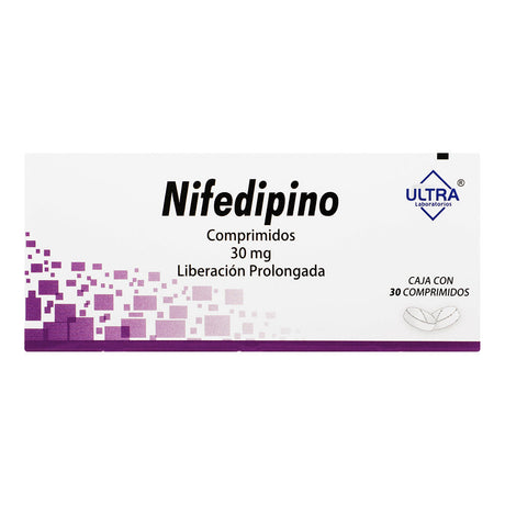 Nifedipino 30 Mg 30 Comp Ultra / Avivia Generico