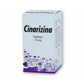 Cinarizina 75 Mg Con 60 Tabletas Ultra Generico